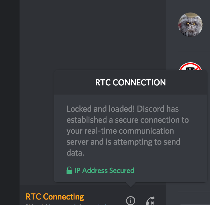 Бесконечное подключение rtc discord