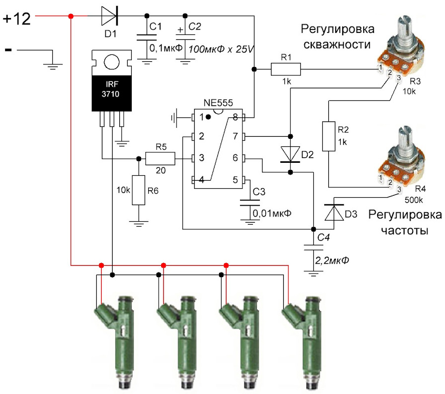 Электронные самоделки для авто своими руками схемы