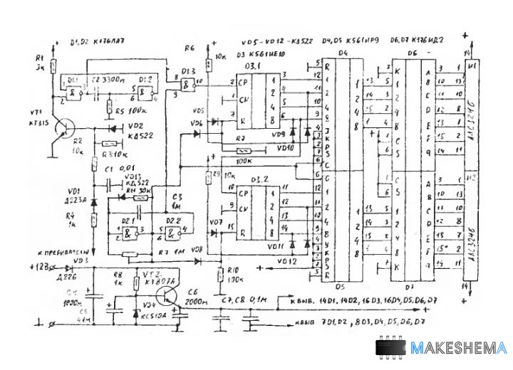 Мультиметр dt 838 схема принципиальная электрическая