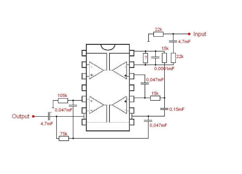 Lm1036 схема включения