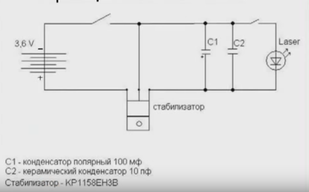 Лазер двд привода схема подключения