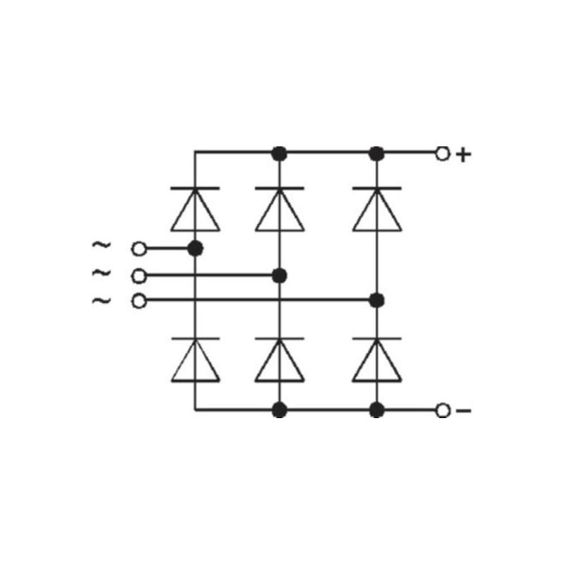 Трехфазный выпрямитель схема