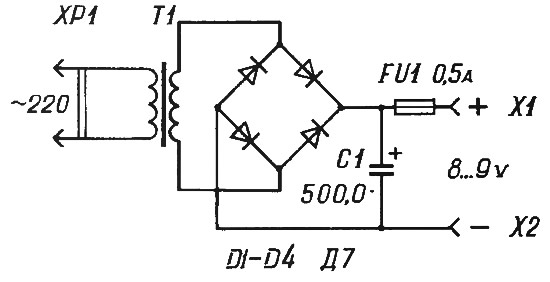 Схема выпрямителя на 12 вольт своими руками