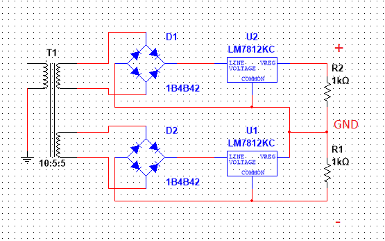 Lm7812 стабилизатор схема включения