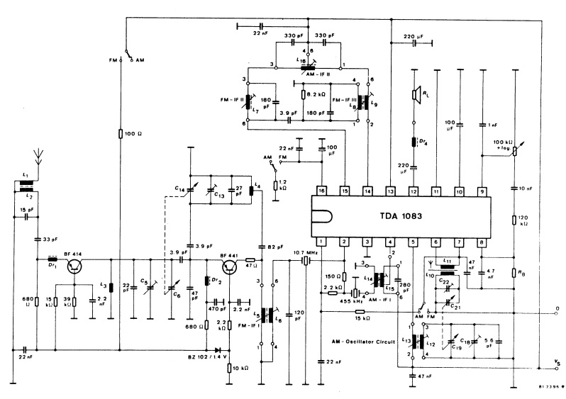 Ta7358apg fm радиоприемник схема