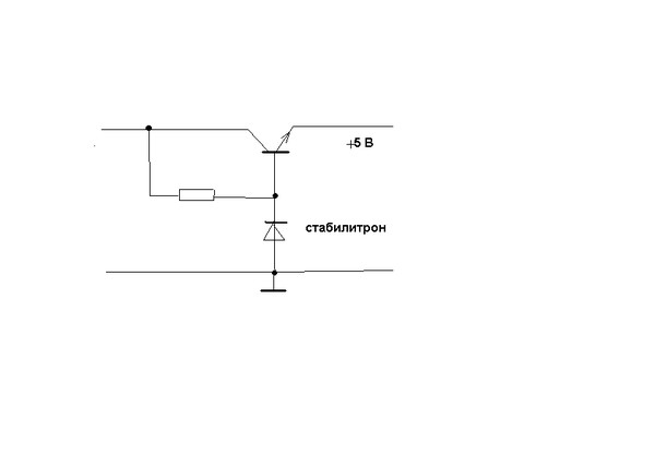 С 5 вольт на 3 вольта схема