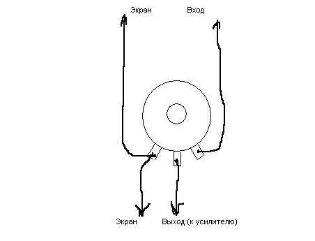 Регулятор громкости наушников схема