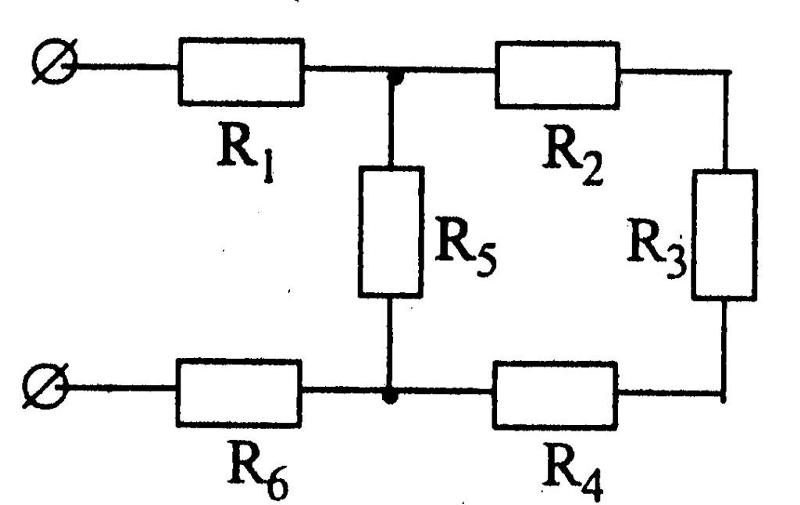 Схема сопротивления резисторов
