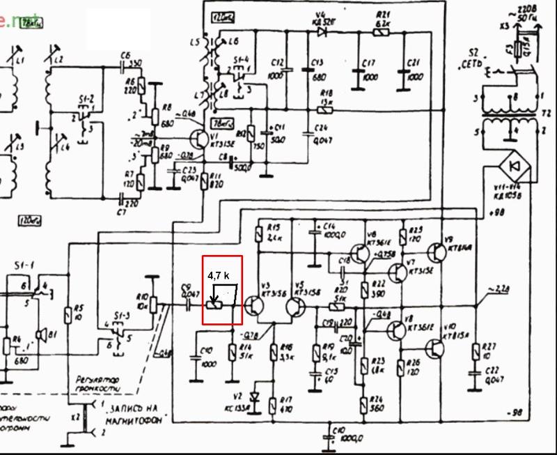 Спорт 2 радиоприемник схема