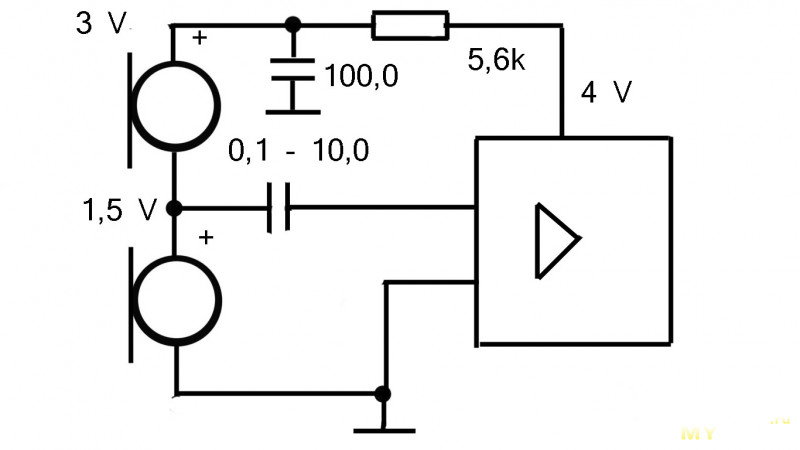 Усилитель электретного микрофона схема