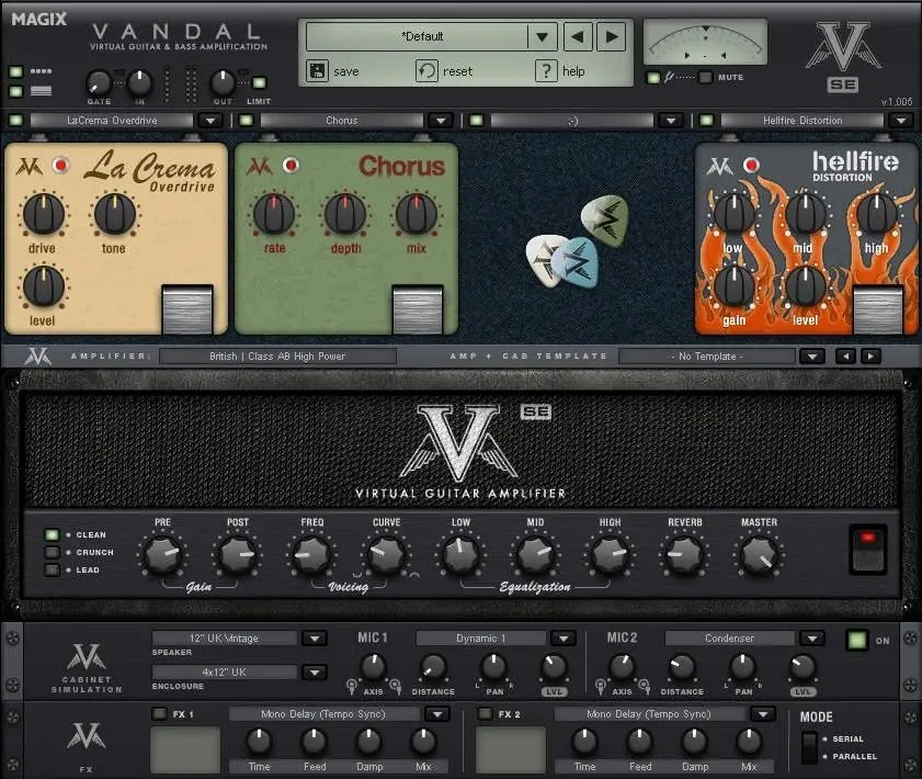 Guitar amp vst