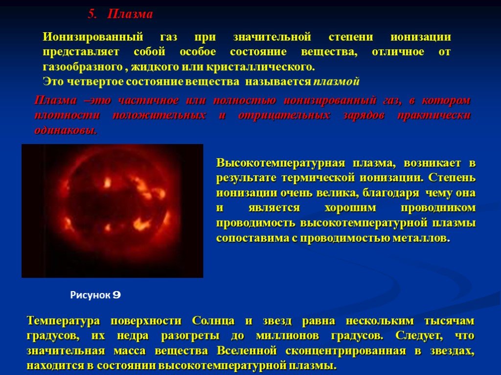 Плазма четвертое состояние вещества презентация