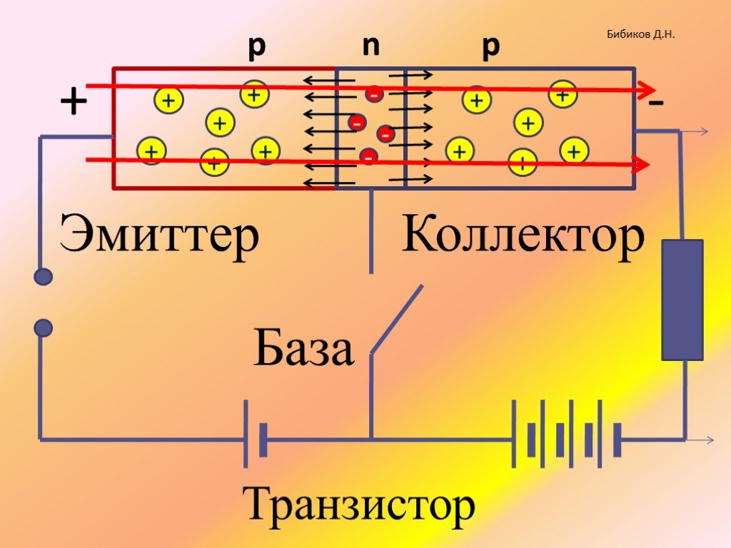 Где эмиттер на схеме