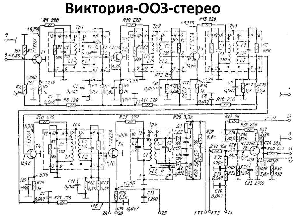 Колонки виктория 001 схема