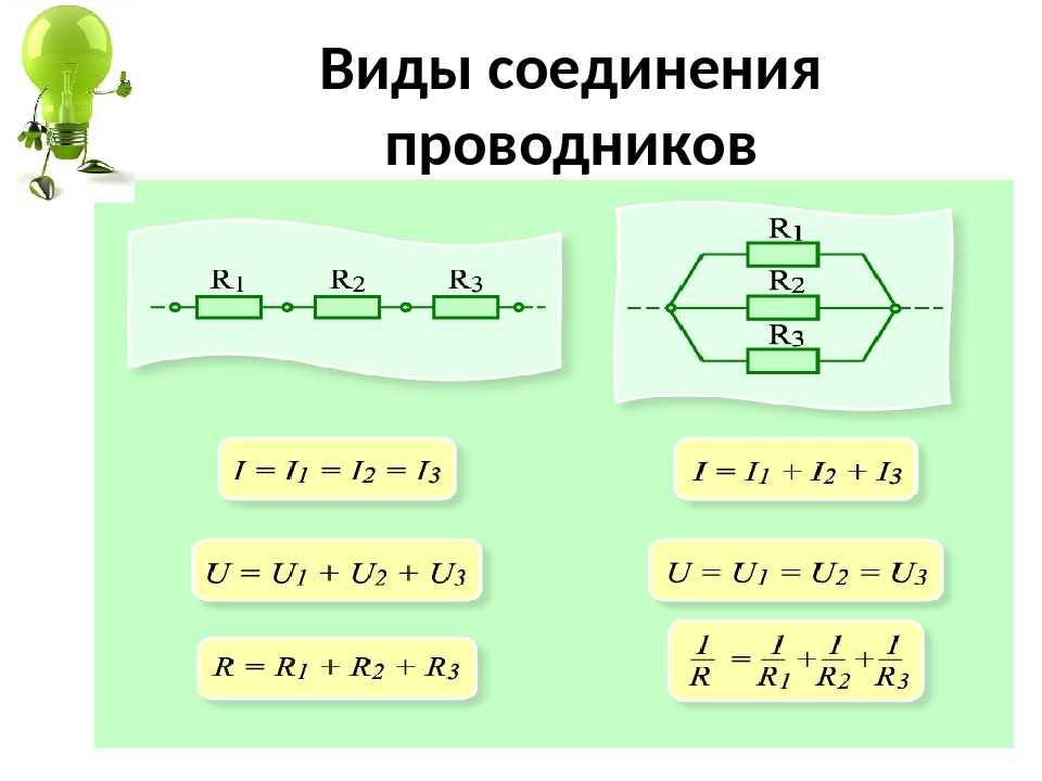 Типы соединения схем