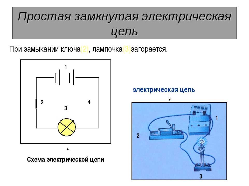 Рассмотри схему электрической цепи