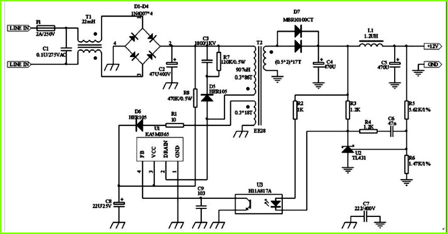 Fp11s001 rev 3 схема блока питания hd9305