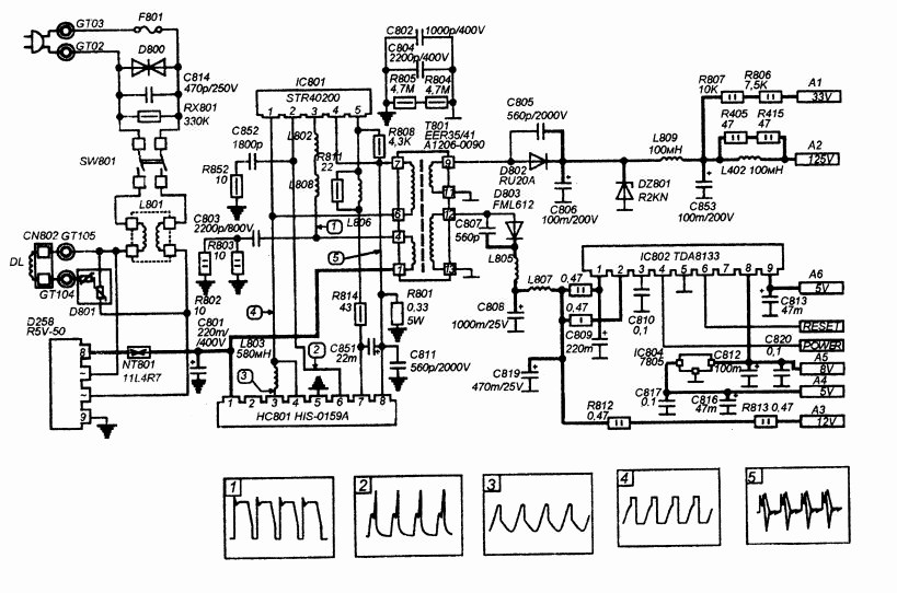 Samsung cs 21k30mjq схема