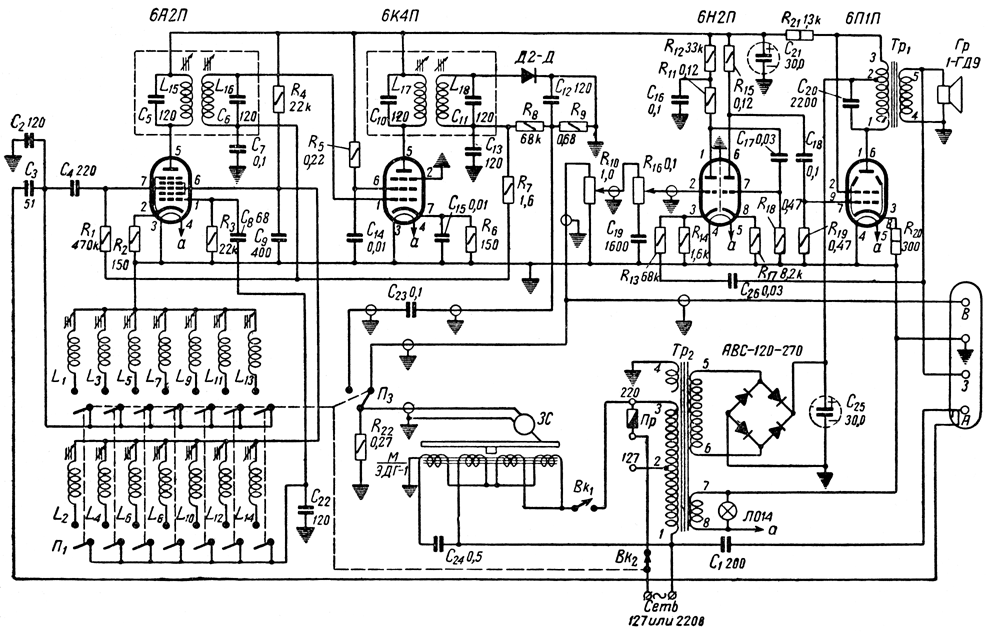 Советские схемы. Электрическая схема лампового телевизора. Принципиальная схема лампового телевизора. Электрическая схема радиоприемника Урал 112. Магниторадиола романтика 106 схема.