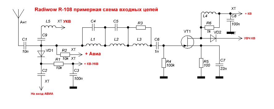 Усилитель фм схема