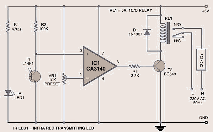 Ca3140ez схема включения