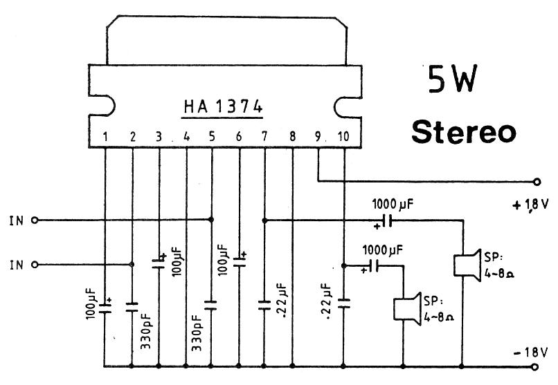 Cd5265cs схема включения