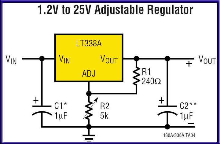 Лм338 характеристики схема подключения