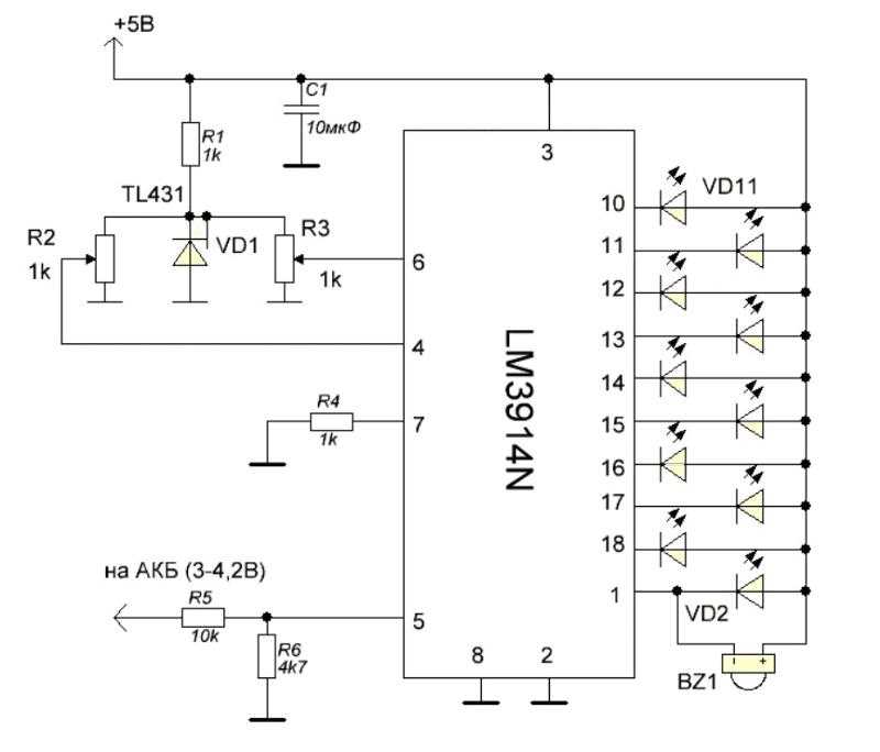 Микросхема lm324n схема включения