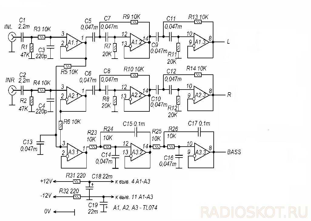 Lm358 схема включения с однополярным питанием