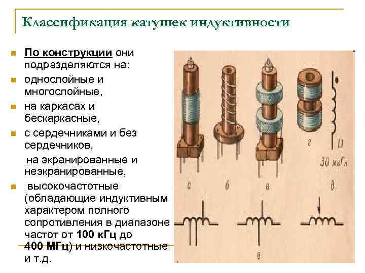 Индуктивность в схемах