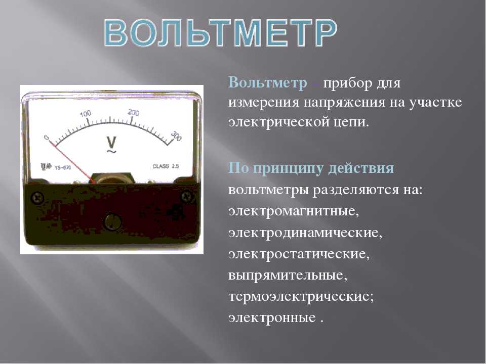 Вольтметр картинки для презентации