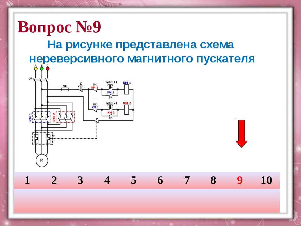 Схема не реверса