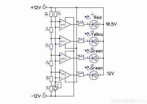 Микросхема lm324n схема включения характеристики