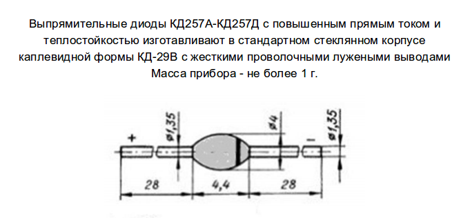 Диод кд105 характеристики маркировка и цветная картинка