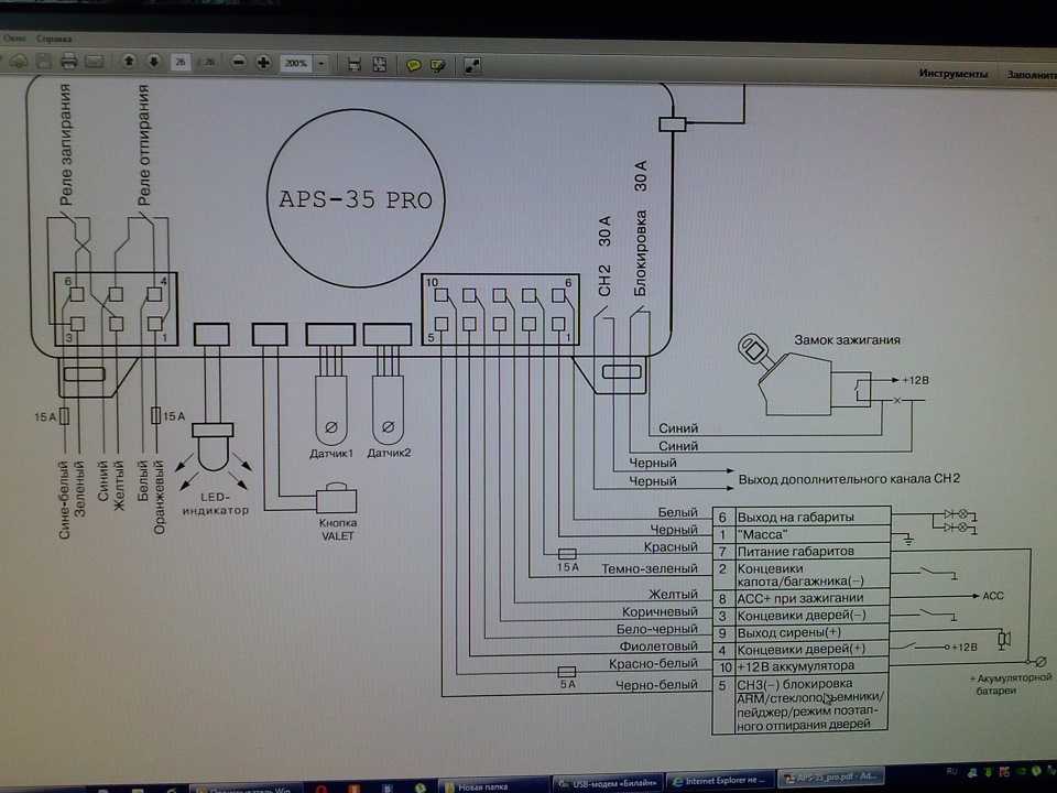 Aps 3900 схема
