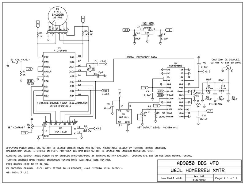 Dds6ea на основе ad9850 схема подключения