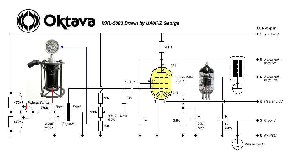 Октава мкэ 2 схема