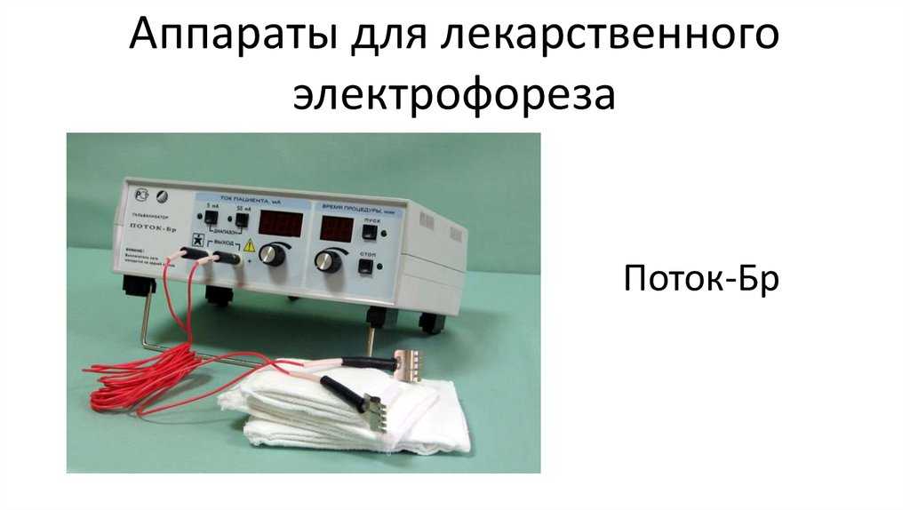 Лекарственный электрофорез. Прибор для электрофореза ПЭФ-3. Аппарат для лекарственного электрофореза «поток-1». Аппарат 