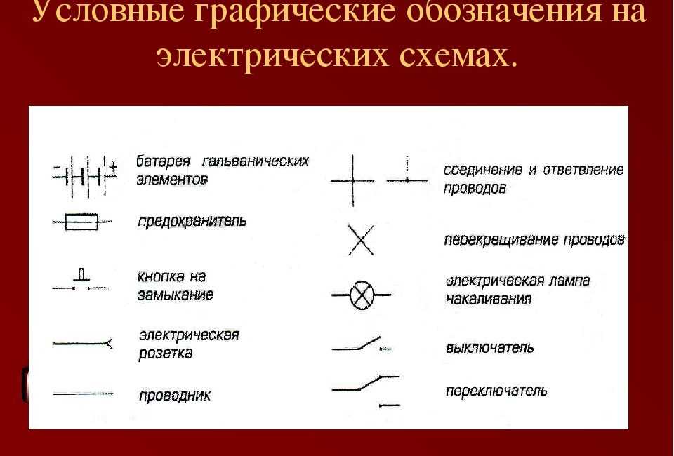 Элементы электрических цепей и электрических схем