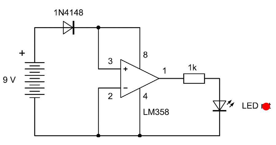 Lm358n схема включения