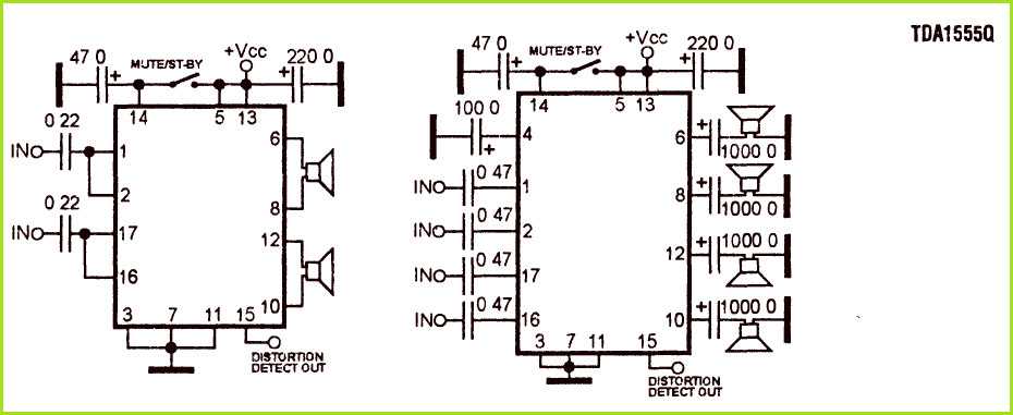 Tda7498e характеристики схема подключения