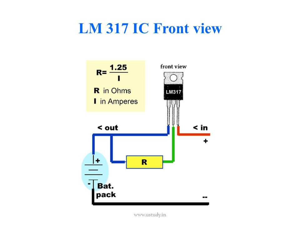 Лм 317 схема подключения