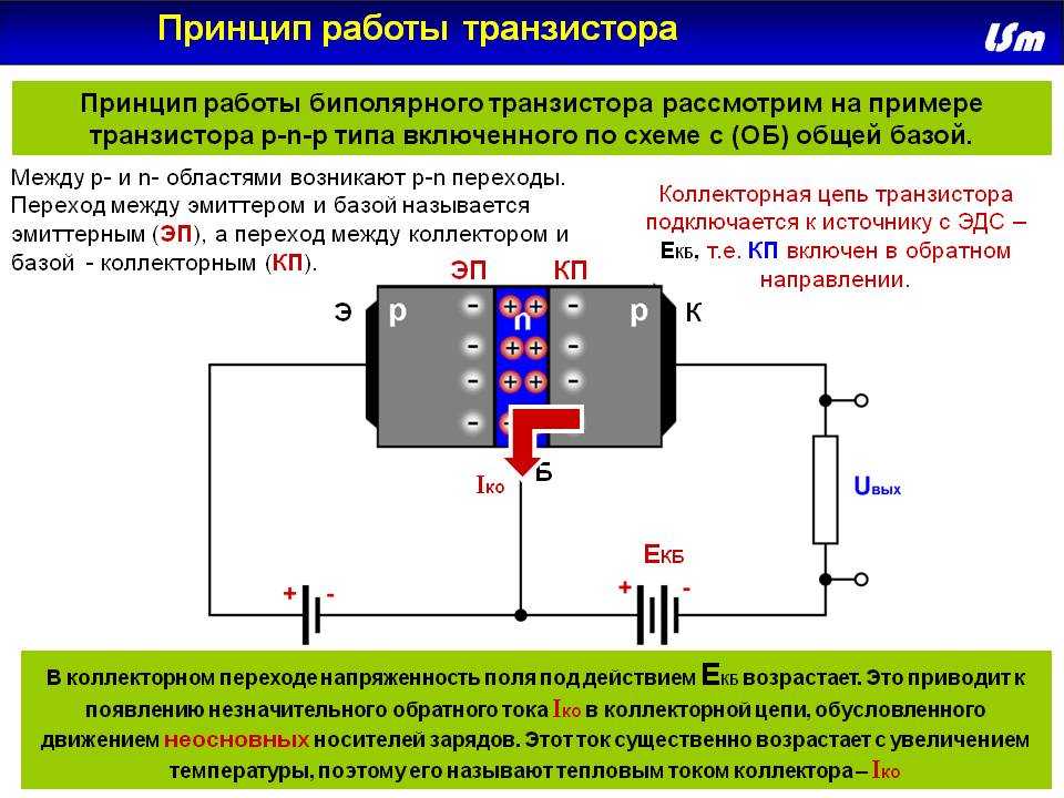 Как работает транзистор в схеме простым языком