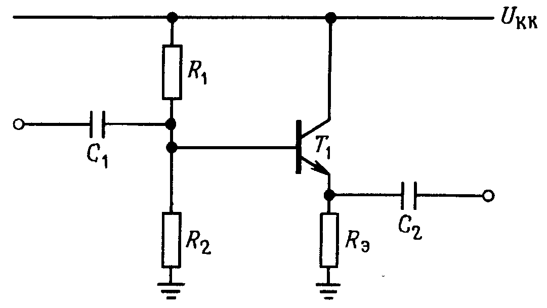 Схемы повторителей напряжения. Эмиттерный повторитель на кт3102. Повторитель напряжения со связью по переменному току схема. Эмиттерный повторитель схема на кт315. Схема включения эмиттерный повторитель.