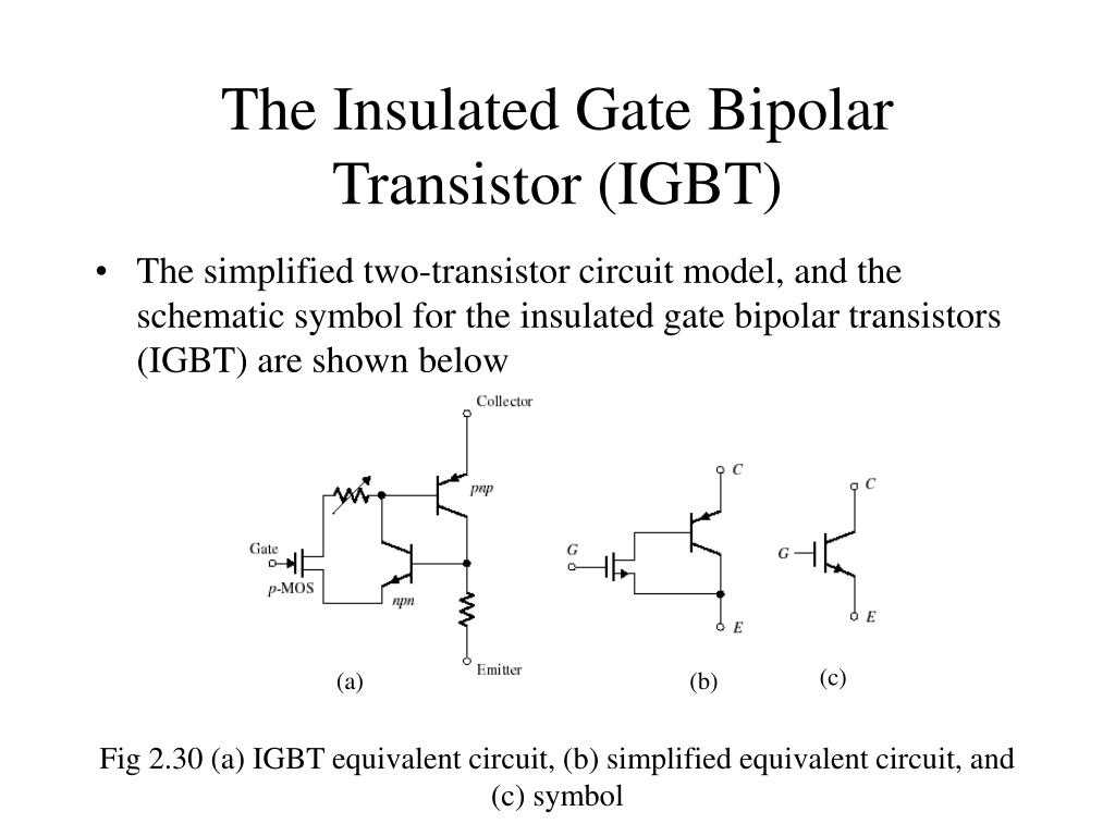 Схема подключения igbt транзистор