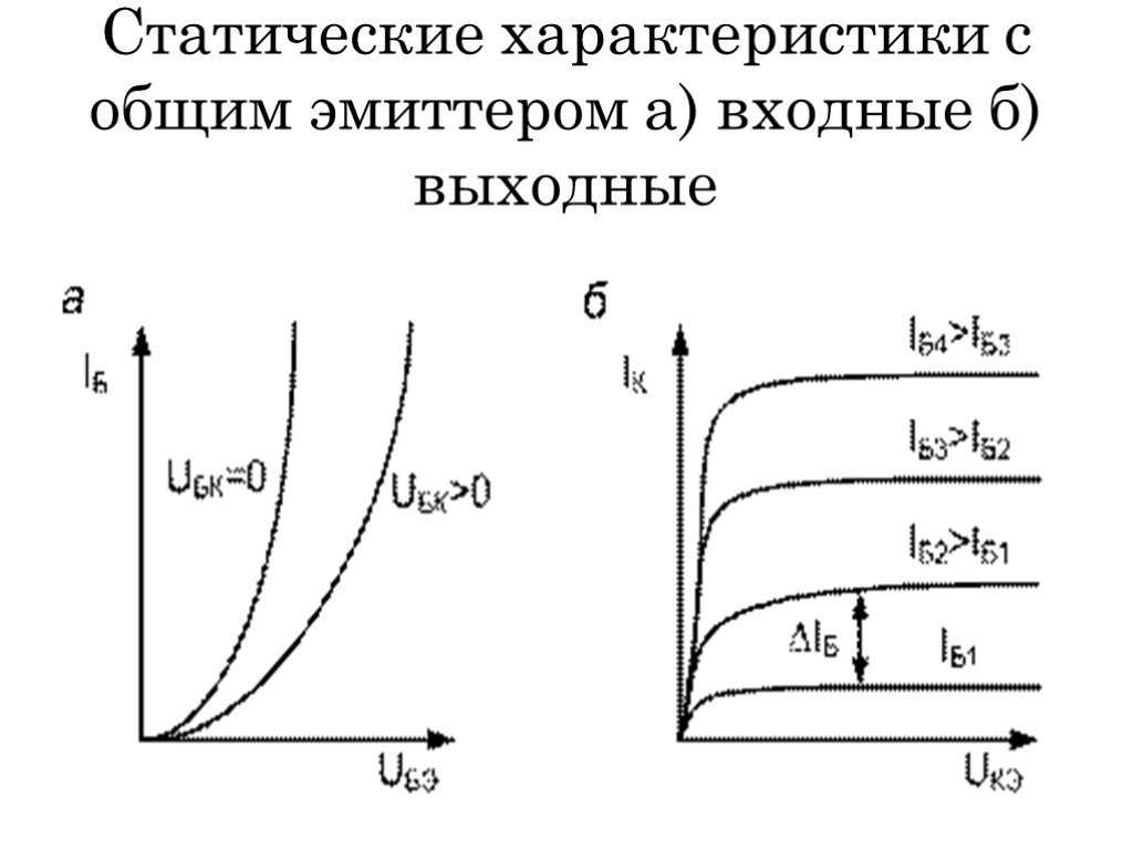 Схема включения с общим эмиттером