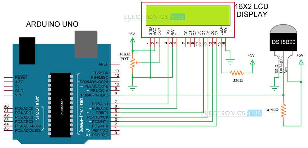 1602a подключение к arduino