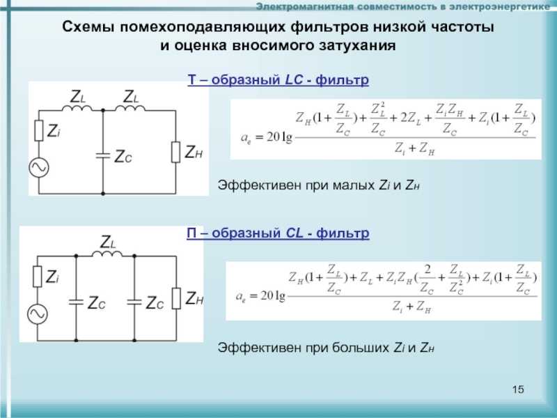 Lc фильтр