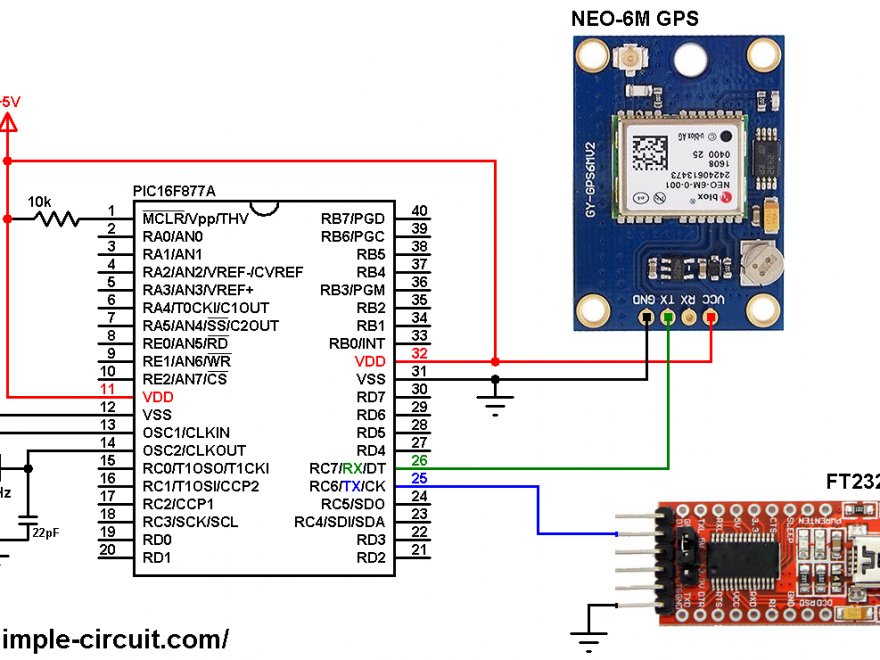 Ftdi ft232rl схема