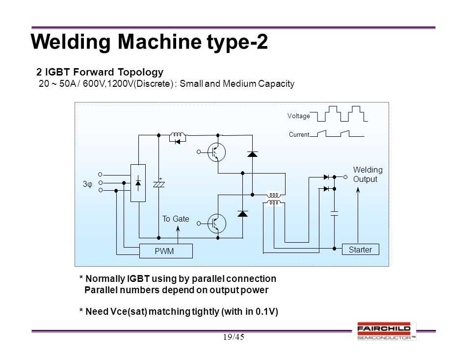 Схема подключения igbt транзистор